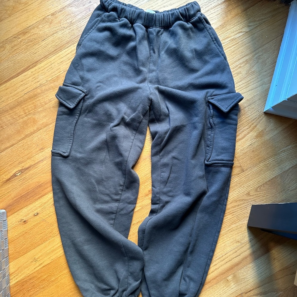 ABERCROMBIE CARGO JOGGER SWEATPANTS